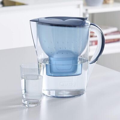 Brita Water Filter Jug Set (One Jug, One Filter Cartridge) - UKrabbit Essential