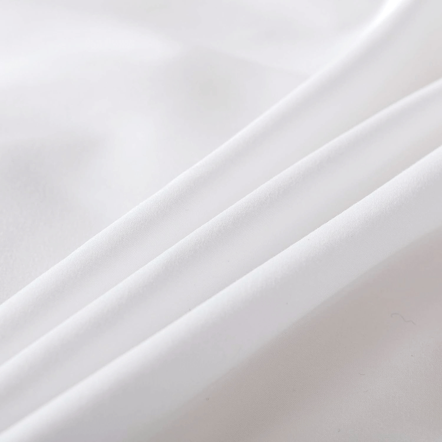 Casual-White | Washed Cotton Skin-friendly Duvet Cover - UKrabbit Essential