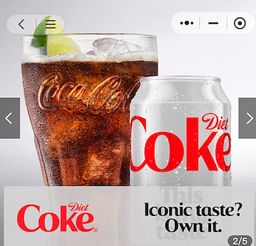 Diet Coke Carbonated Soft Drink, Case of 24 (330ml Cans)