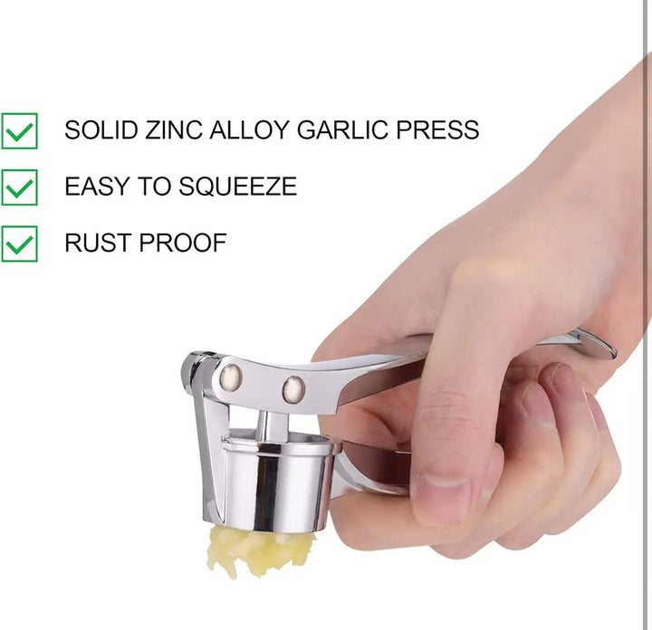 Stainless Steel Garlic Press UKRABBIT ESSENTIAL