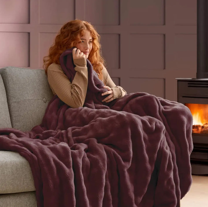 Silentnight Snugsie Bubble Fleece Giant Blanket 240*180 cm Silentnight