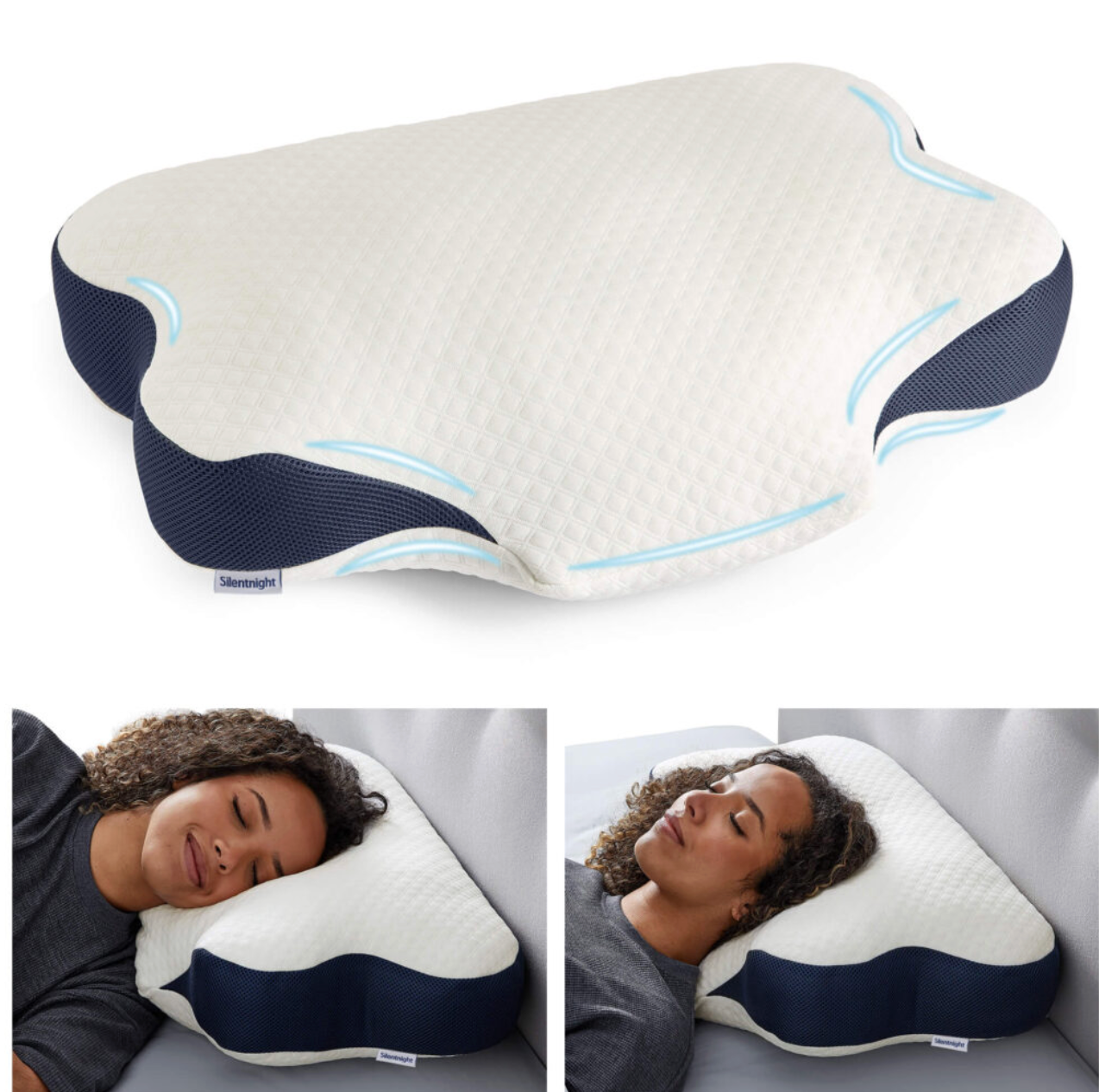 Silentnight Sleep Therapy Neck Care Support Pillow