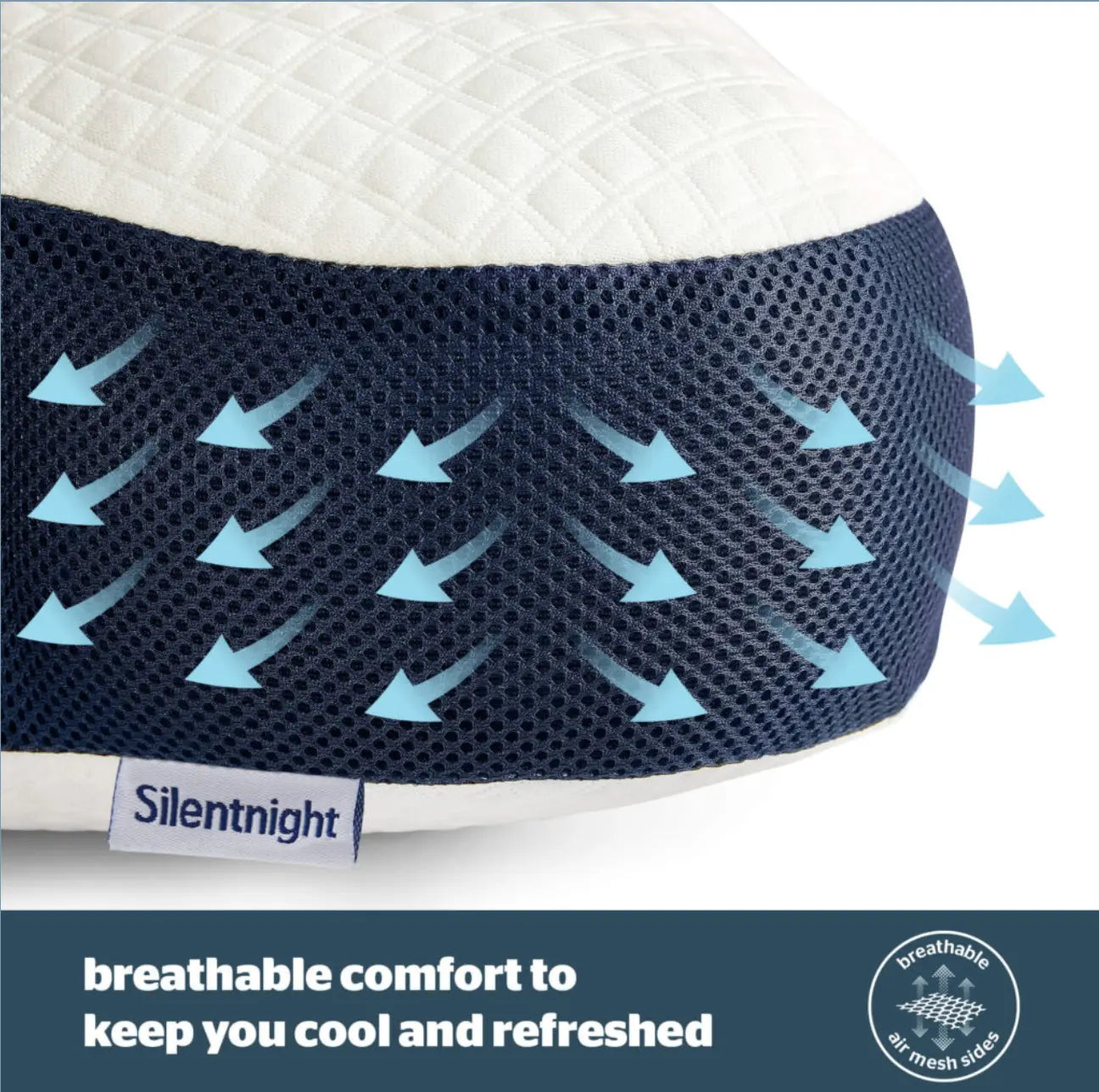 Silentnight Sleep Therapy Neck Care Support Pillow Silentnight