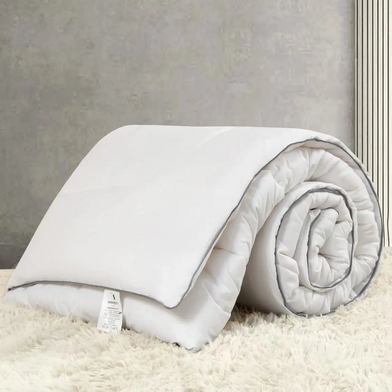 All Year Round Duvet 10.5 Tog Double (Damaged Packaging & Minor Stains) UKRABBIT ESSENTIAL