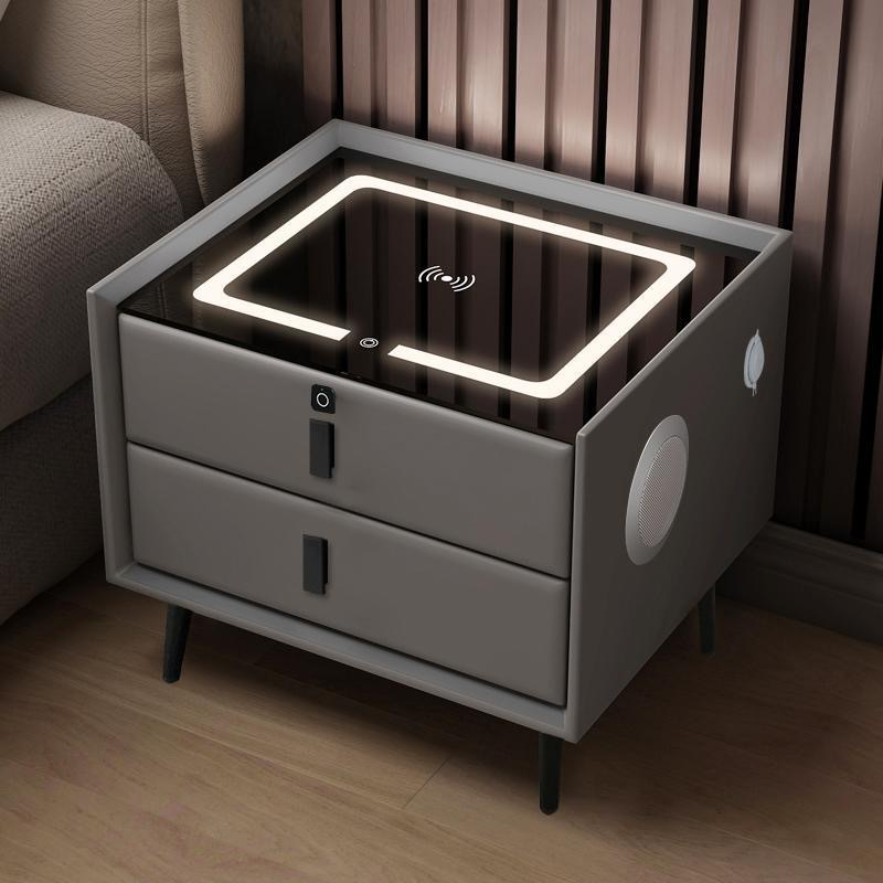 Easy Life Smart Bedside Table-grey