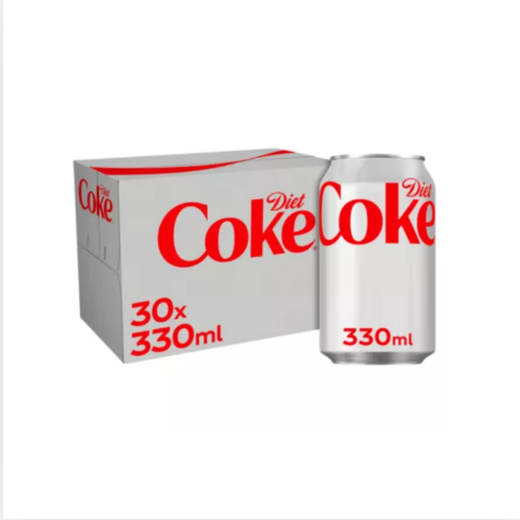 Diet Coke, 8 Cans x 330ml
