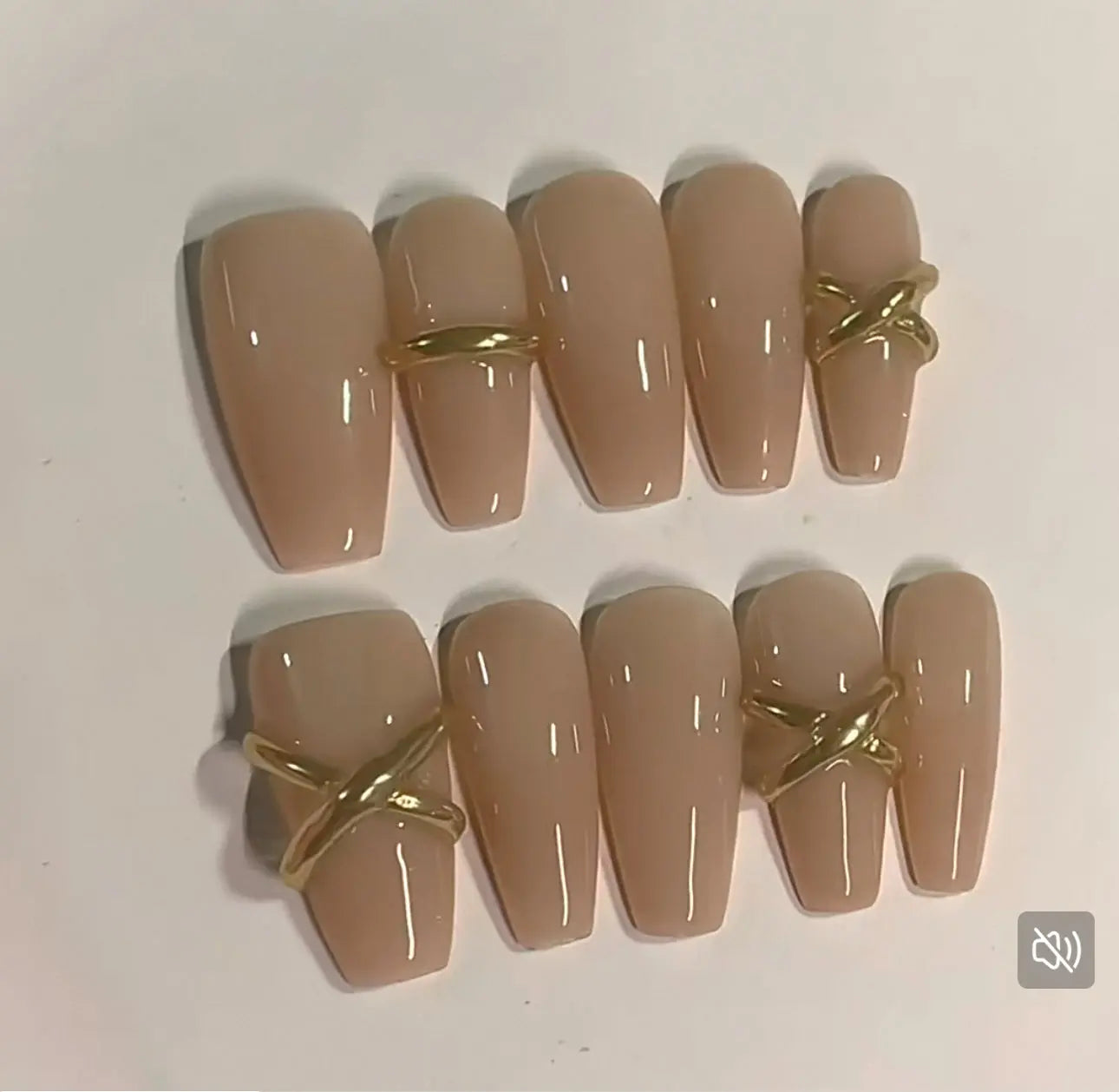 Simple Nude Nail Art (Size M) UKRABBIT ESSENTIAL