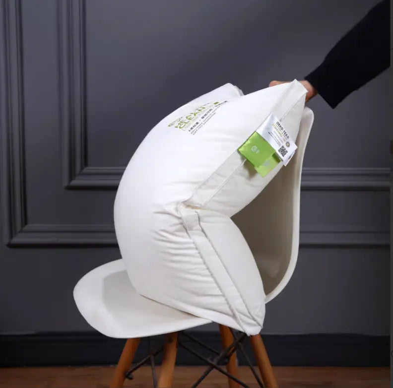 OEKO-TEX Certified Anti-Mite Class A 3D Border Pillow (Single Unit) UKRABBIT ESSENTIAL