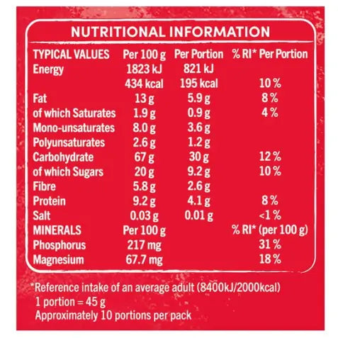 Jordans Country Crisp Sun-Kissed Strawberry Breakfast Cereal 450g Jordans