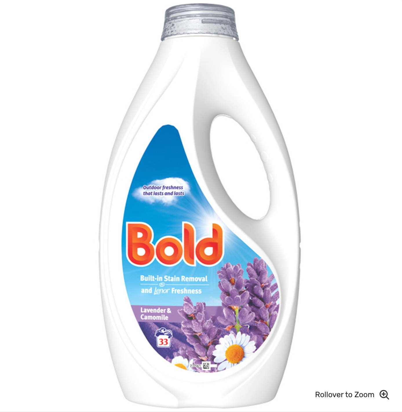 Bold Built-in Stain Removal and lenor Freshness 744ml