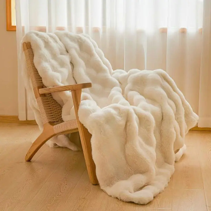 Class A Rabbit Velvet Plush Throw Blanket UKRABBIT ESSENTIAL