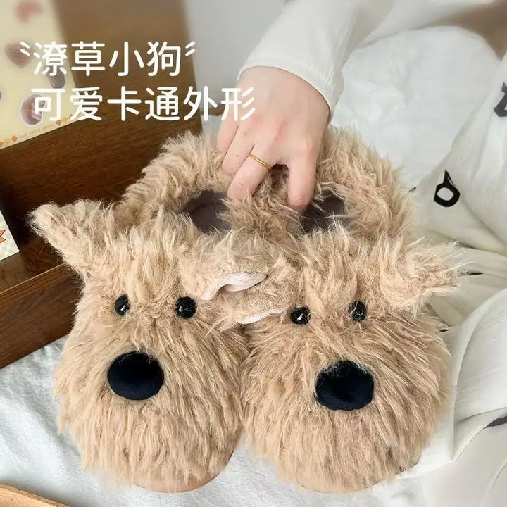 Sketchy Dog Slippers – Outdoor-Friendly UKrabbit Essential