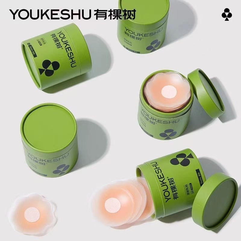 Youkeshu Invisible Ultra-Thin Nipple Covers - Round 7cm