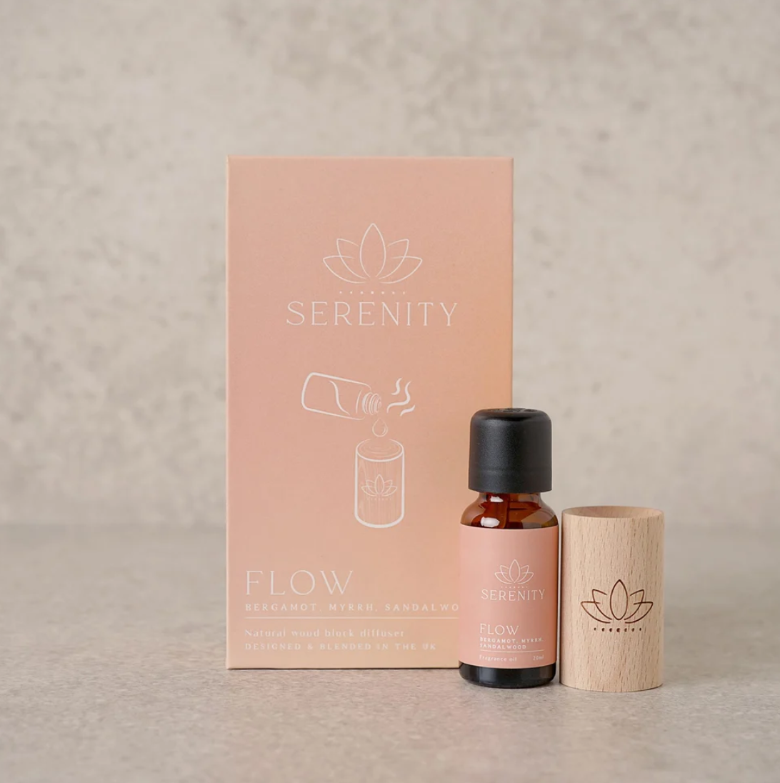 Serenity Flow Wood Oil Diffuser