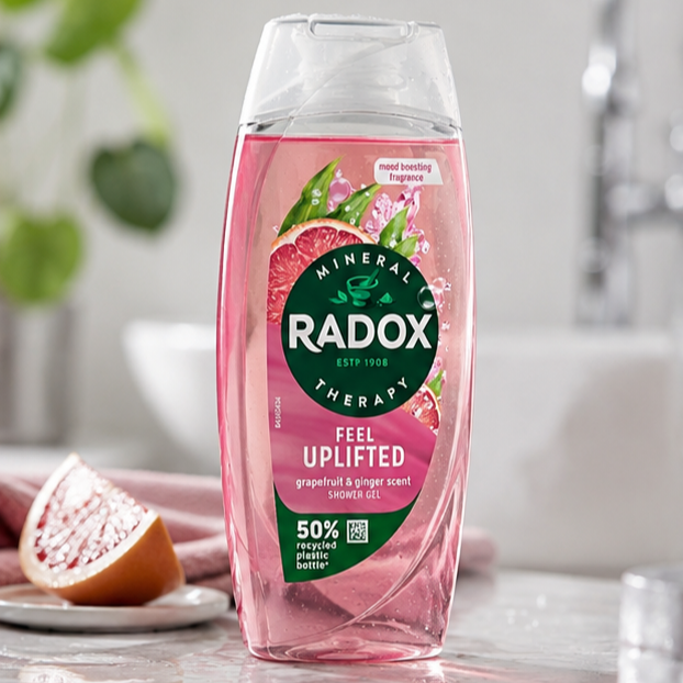 Radox Mineral Therapy Grapefruit & Ginger Feel Uplifted Shower Gel 255ml