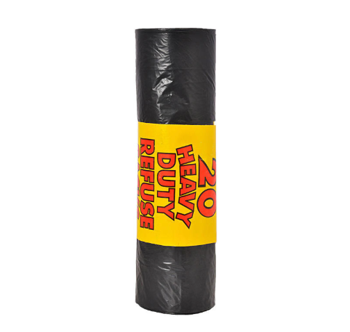 Rm 超重型 110G 20 包黑色垃圾袋 110 | 30 卷/盒