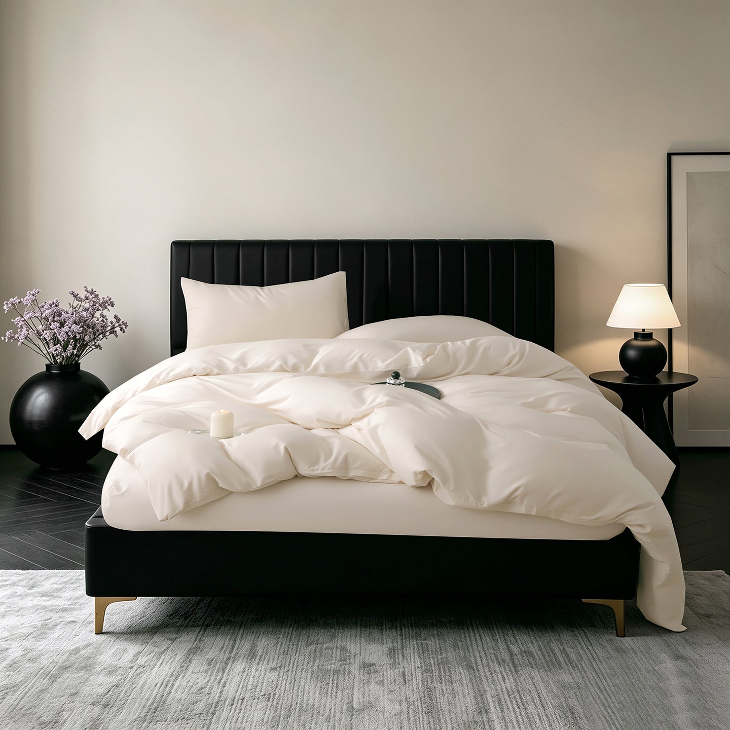 Luxury – Amber Flow | Certified 100% Lenzing TENCEL™ Duvet Cover Set (Duvet Cover + Pillowcase)