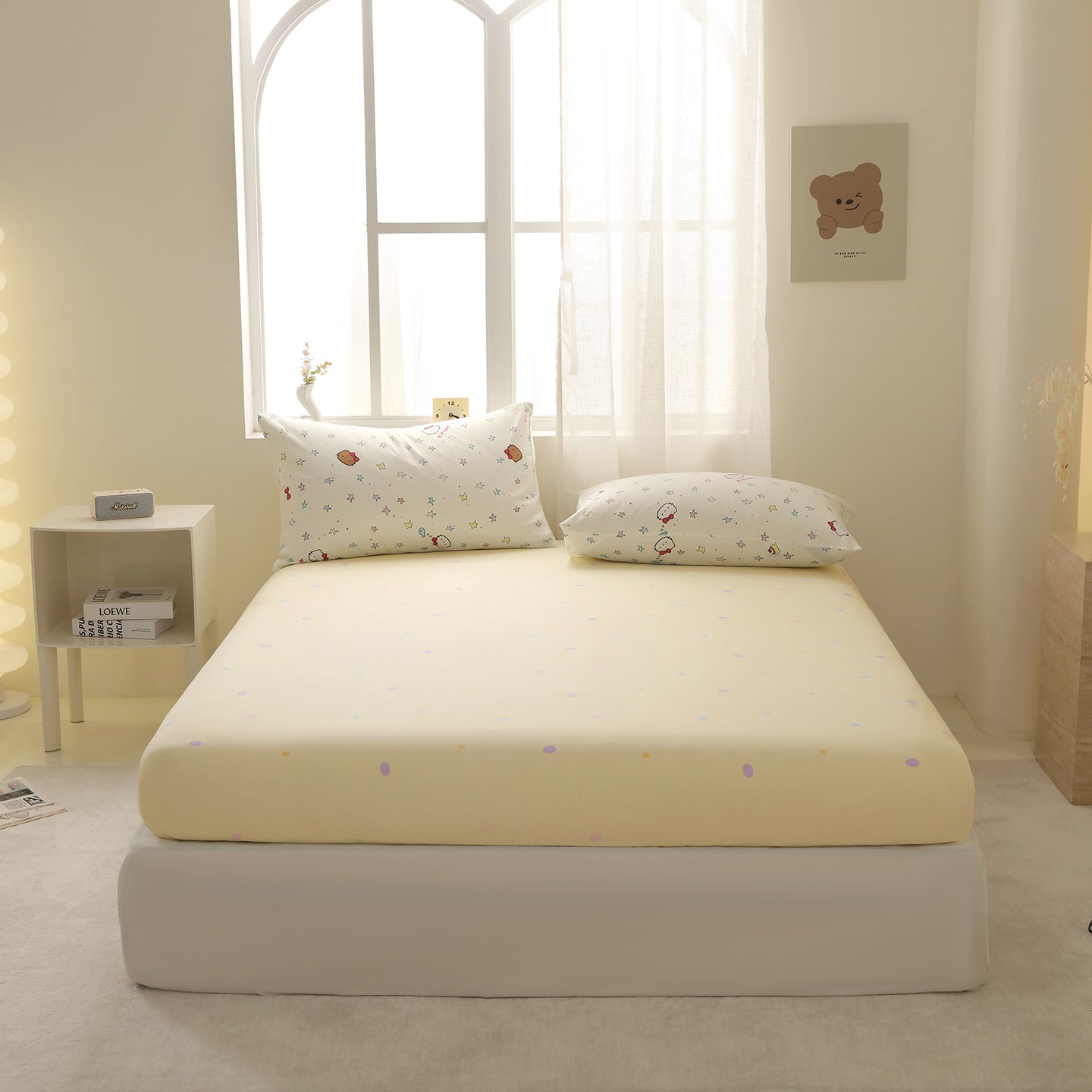 Comfort – Kitty Kitty | 100% Cotton Fitted Sheet