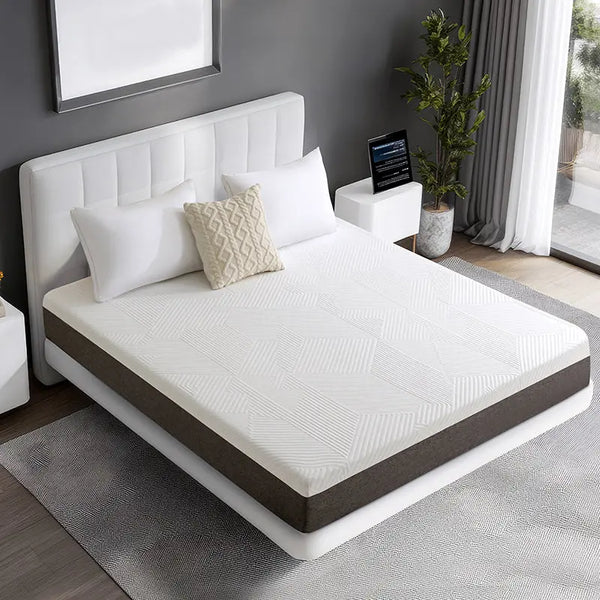 UKRABBIT ESSENTIAL 18cm Spine-Support Deep Sleep · Classic Memory Foam Technology Mattress (Compliant with UK BS 7177 Standard) UKRABBIT ESSENTIAL