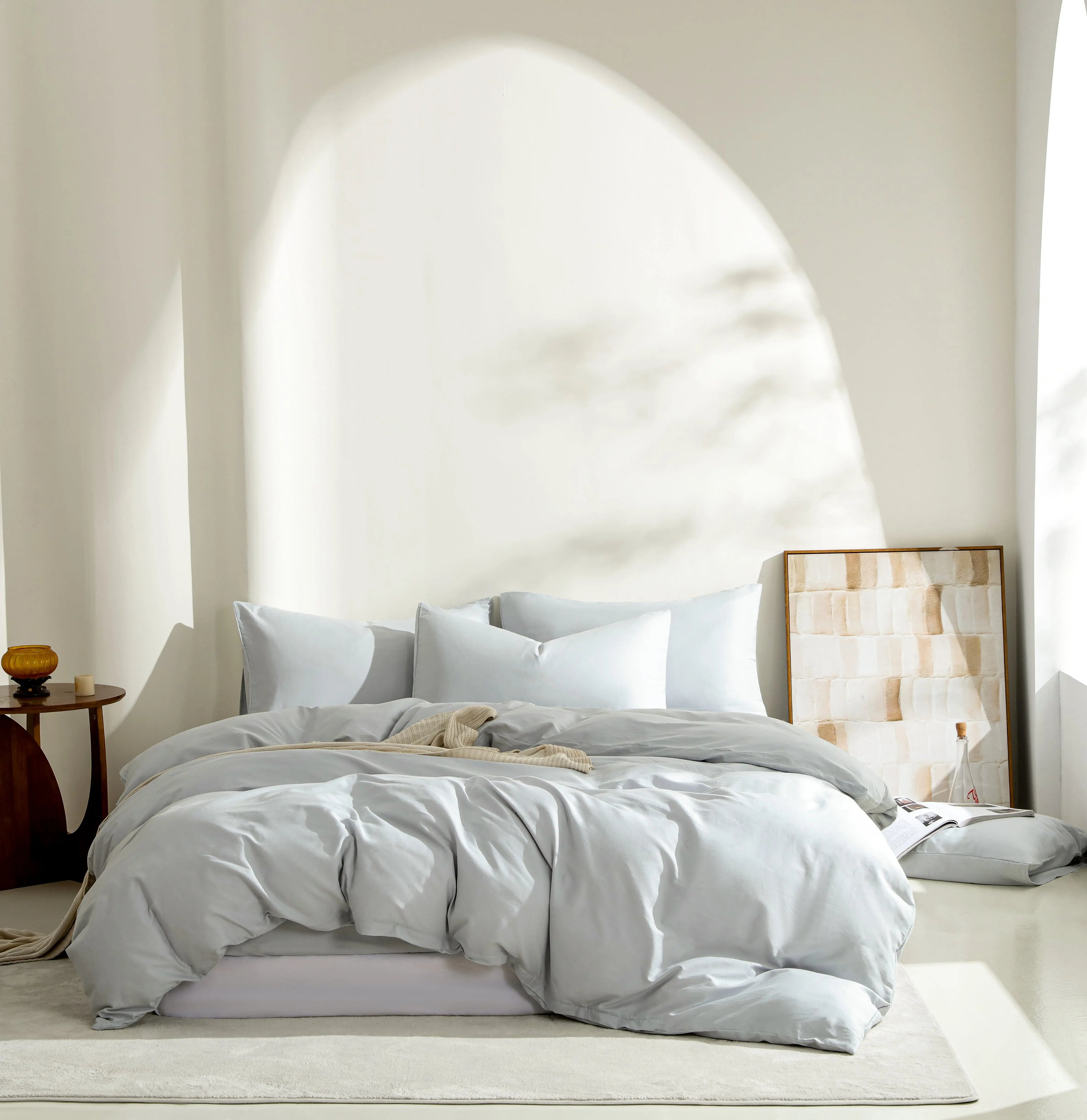 Comfort | 100% Cotton Classical Duvet Cover Set (Duvet Cover + Pillowcase) UKRABBIT ESSENTIAL
