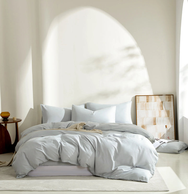Comfort | 100% Cotton Classical Duvet Cover Set (Duvet Cover + Pillowcase) UKRABBIT ESSENTIAL