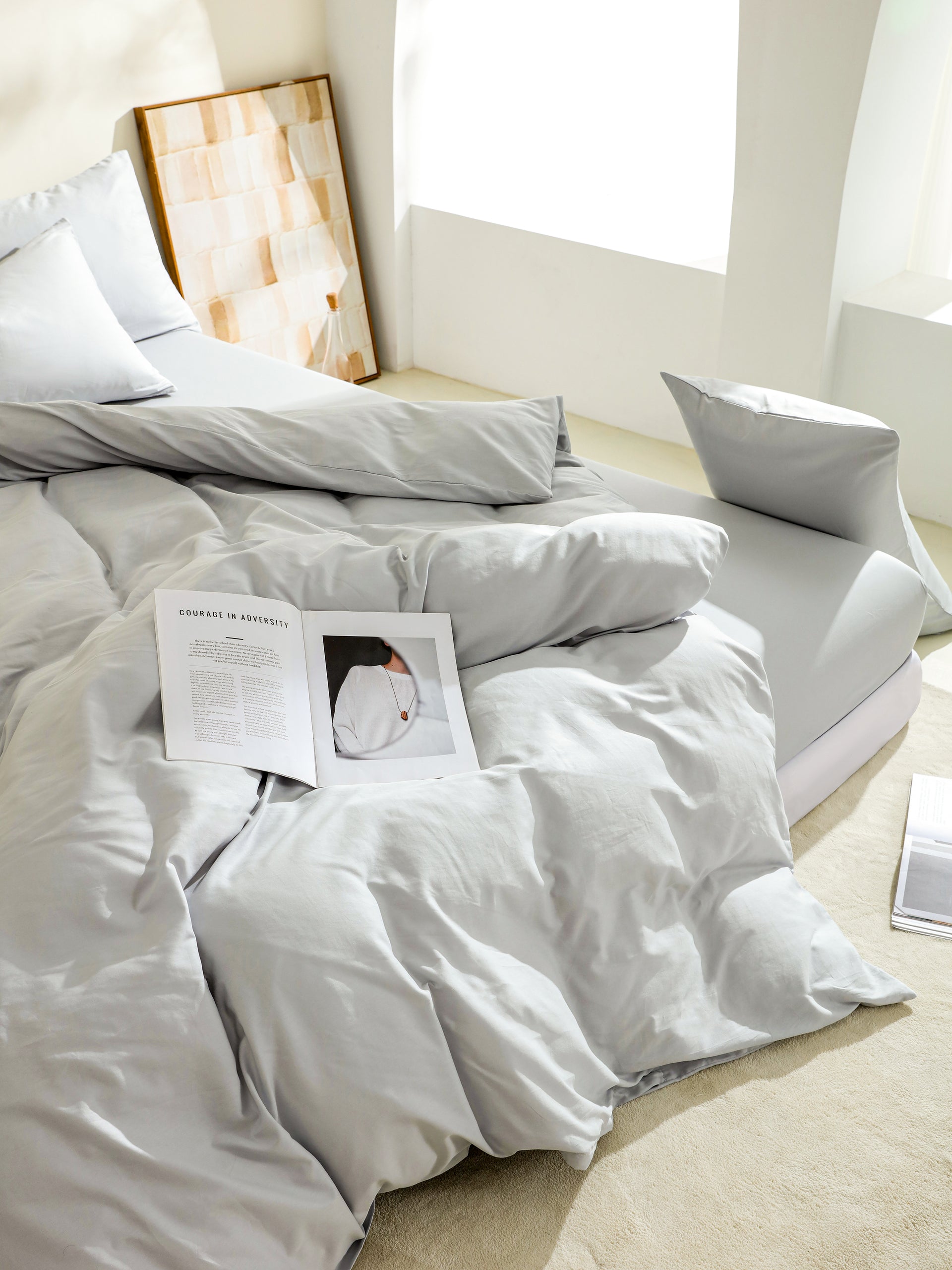 Comfort-Starlight Shards | 100% Cotton Classical Duvet Cover Set (Duvet Cover + Pillowcase)