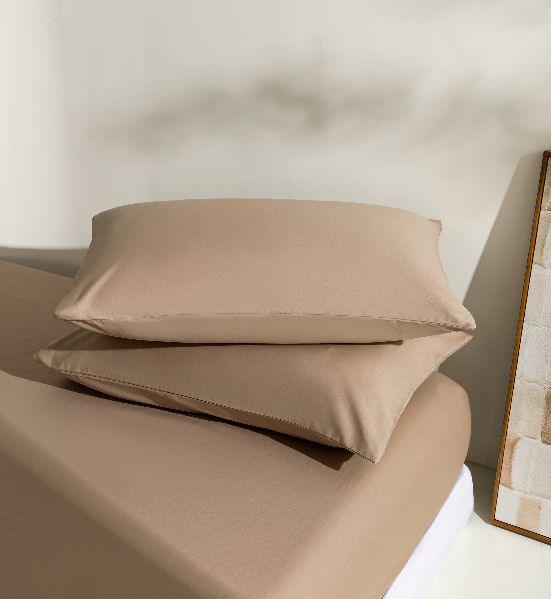 Comfort-Bath Warm Bronze | 100% Cotton Classical Fitted Sheet