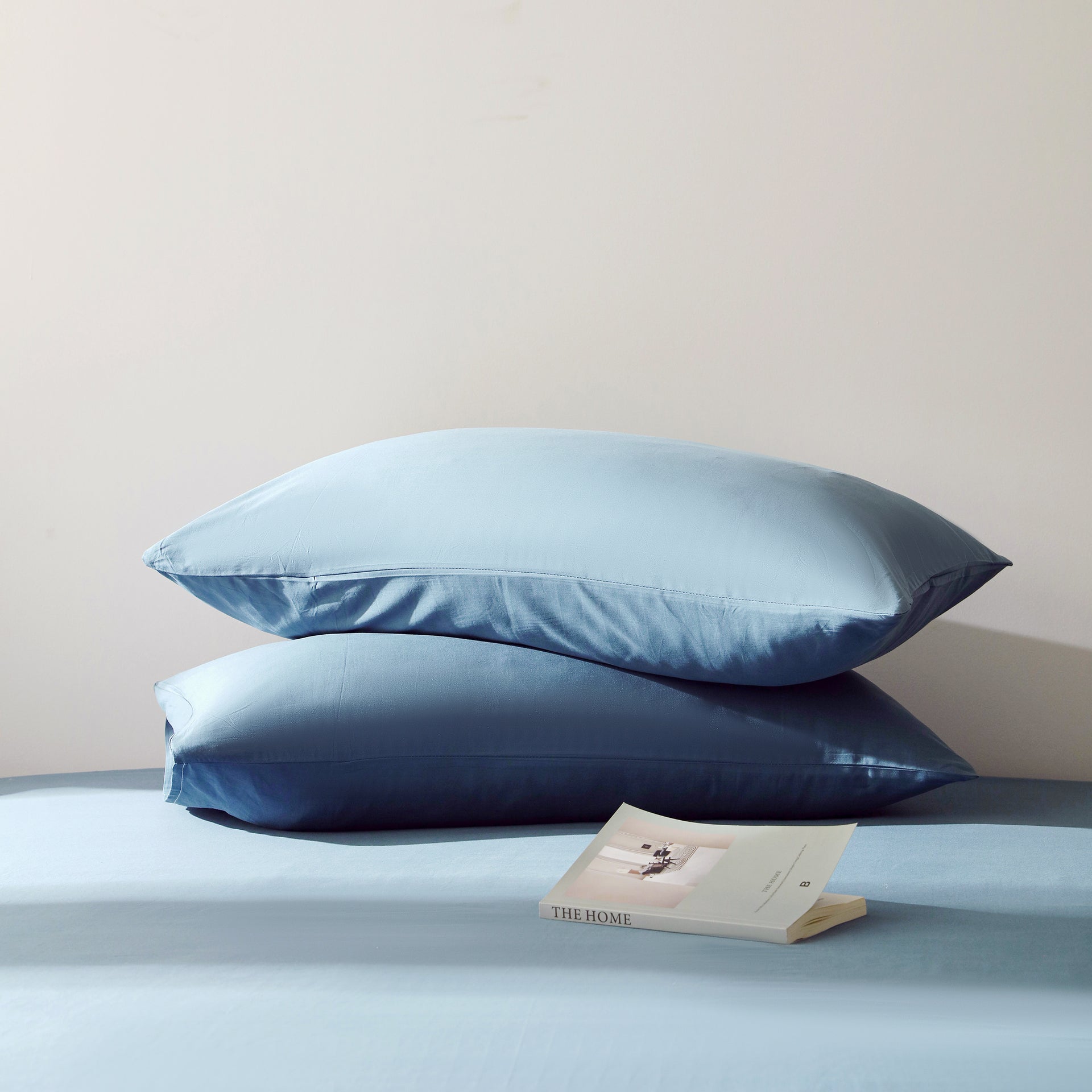 Comfort – Morandi Blue | 100% Cotton Fitted Sheet