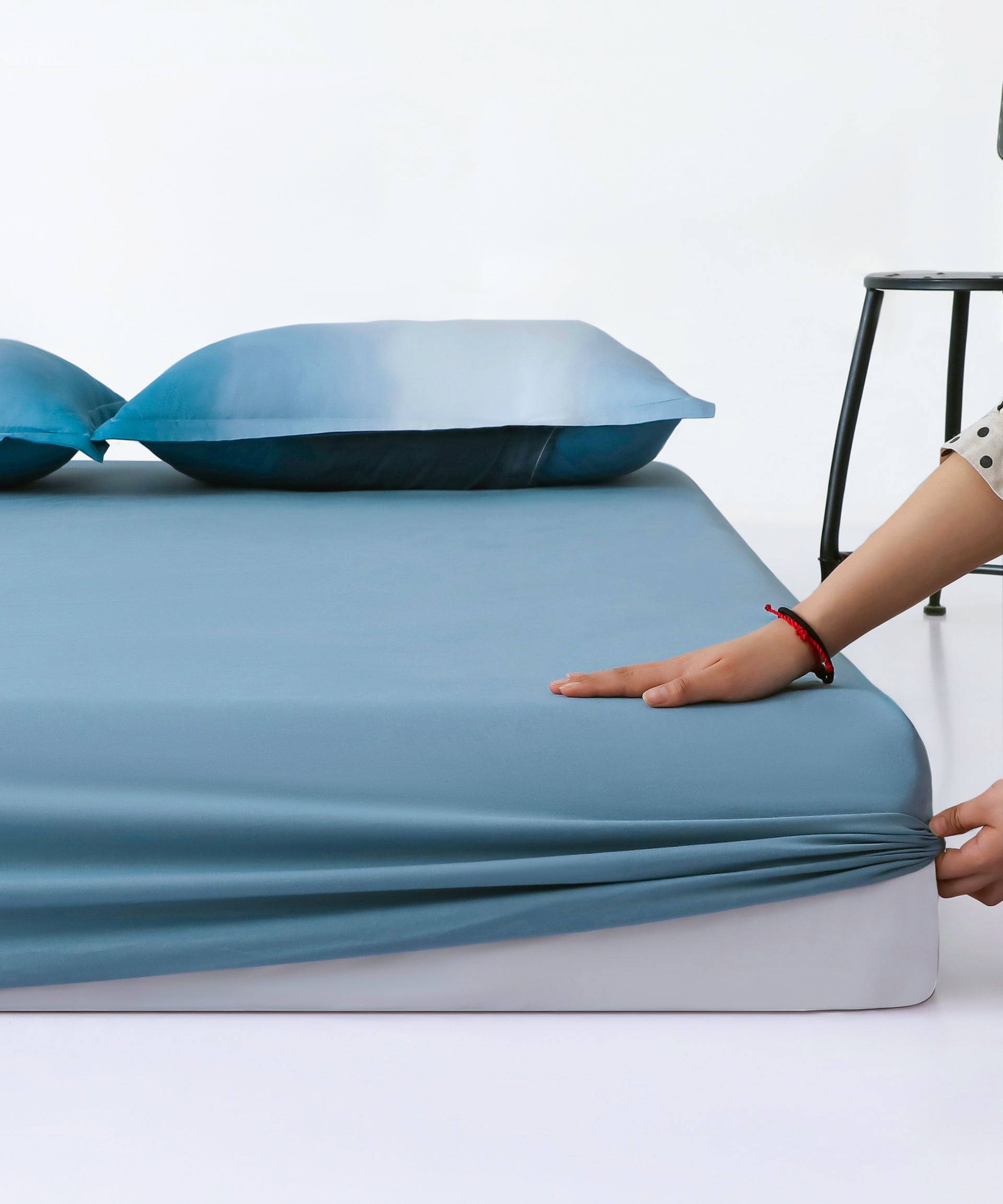 Comfort-Azure Coast | 100% Cotton Classical Fitted Sheet
