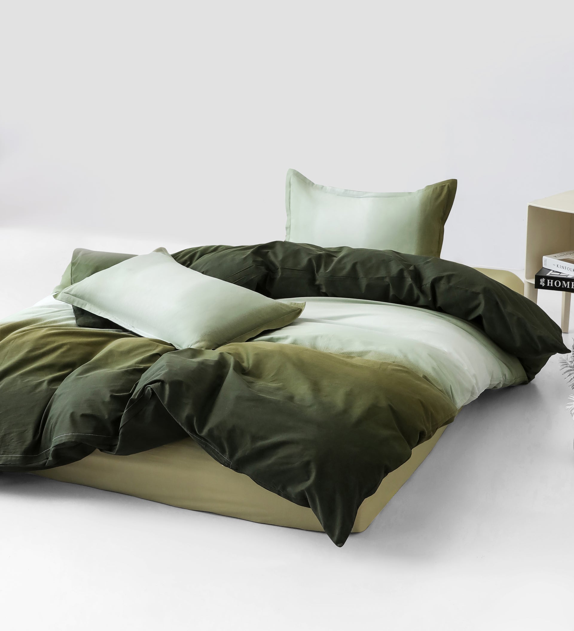 Comfort-Morning Mist Forest  | 100% Cotton Classical Fitted Sheet