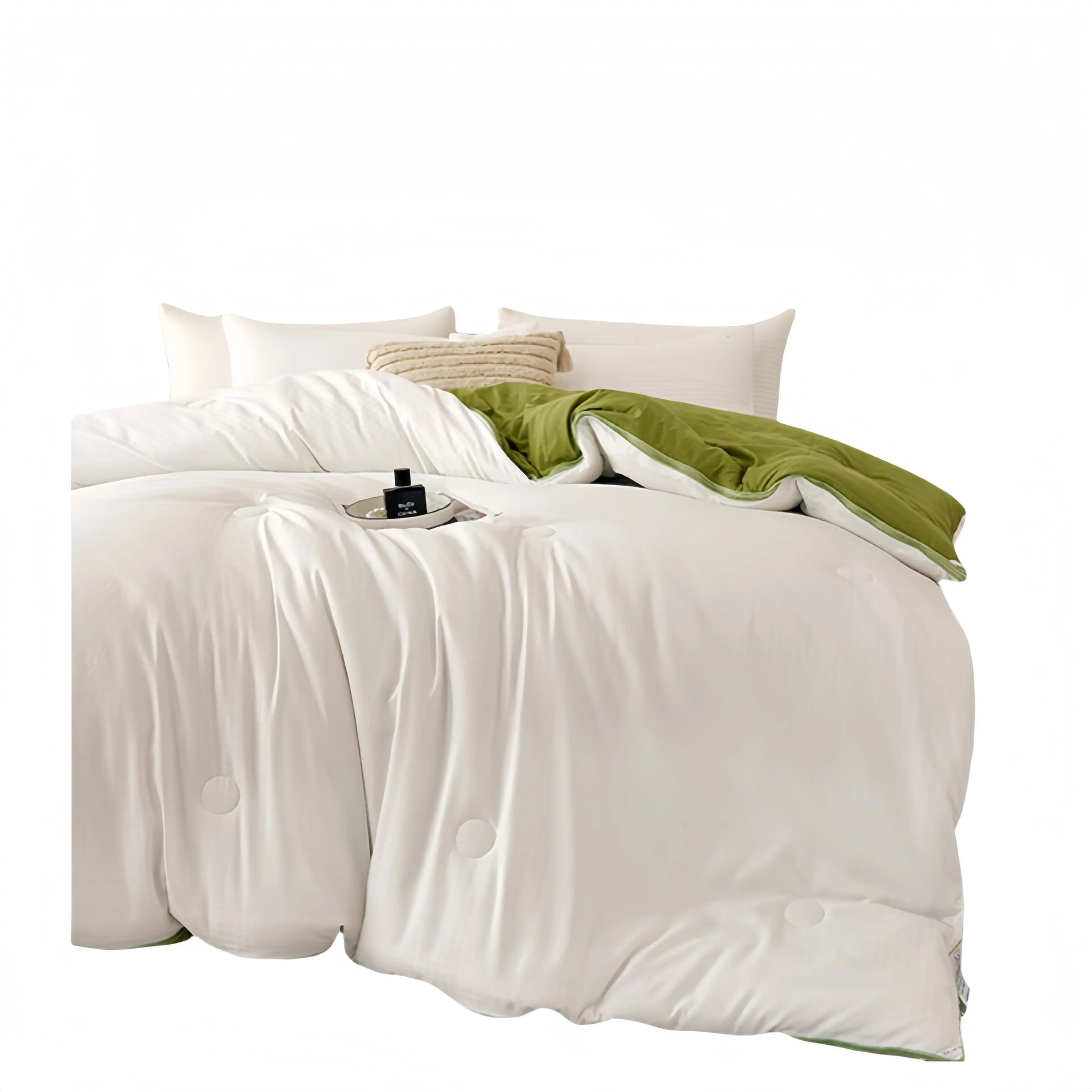 Matcha Jacquard Soybean Fiber Duvet UKrabbit essential
