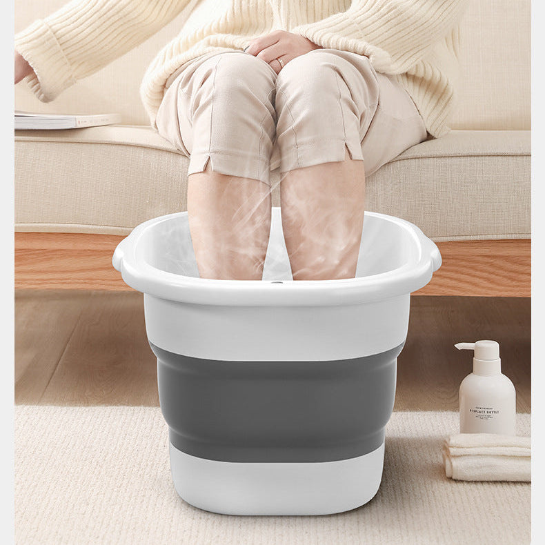 Foldable foot bath
