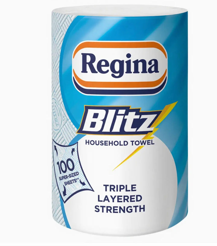 Regina Heavy-Duty Household Paper Towels 100sheets UKRABBIT ESSENTIAL