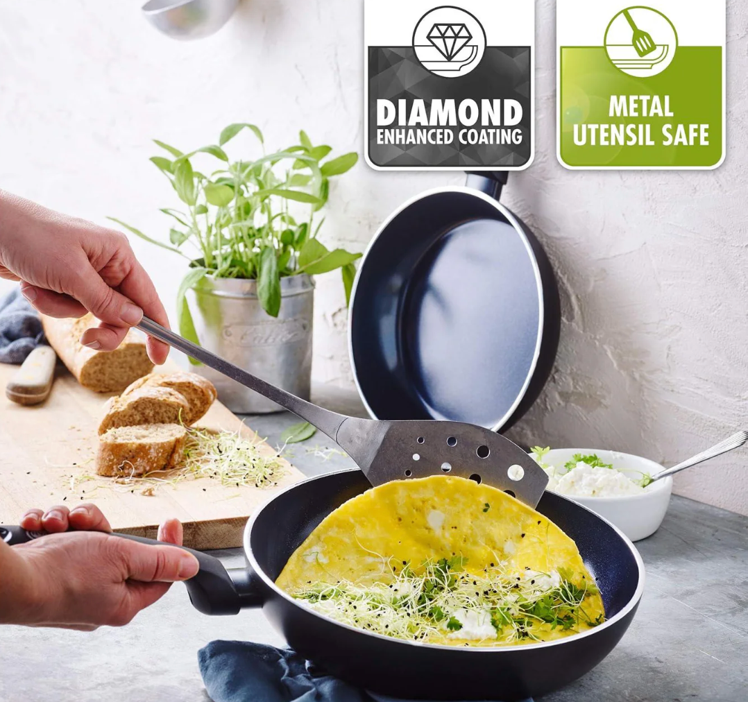 GreenPan Smart Shape Aluminum Non-Stick 28cm Wok (PFAS-Free)