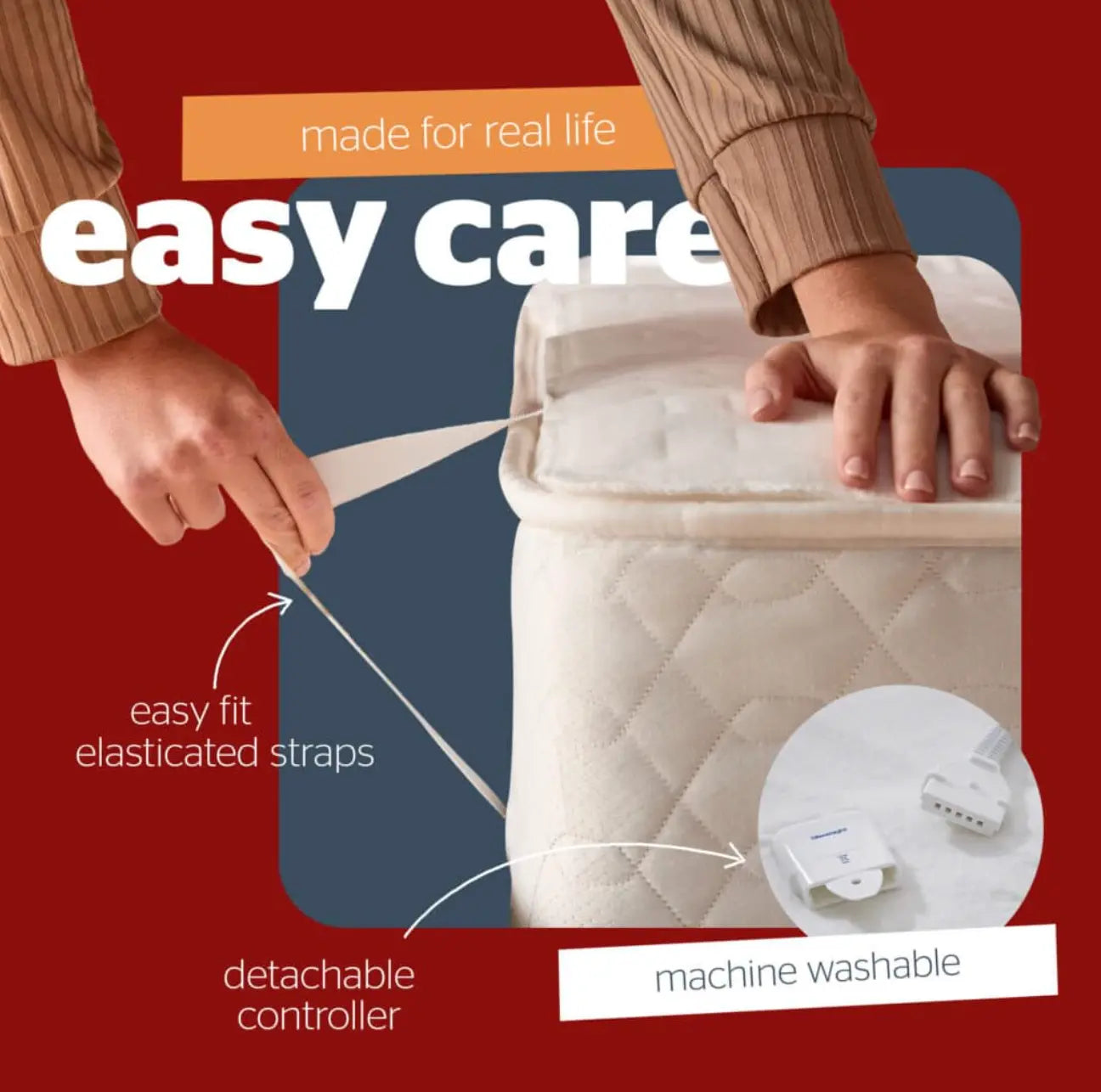 Silentnight Winter Electric Blanket – Super Cosy Warm Blanket for Cold Nights Silentnight