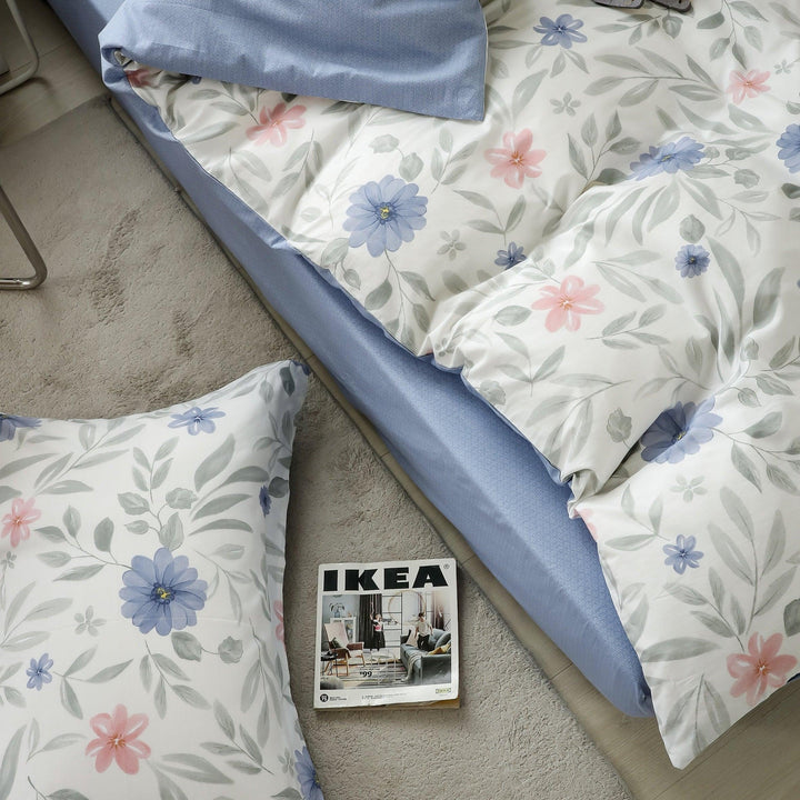 Comfort-Wildflowers of Life | 100% Cotton Classical Fitted Sheet - UKrabbit Essential