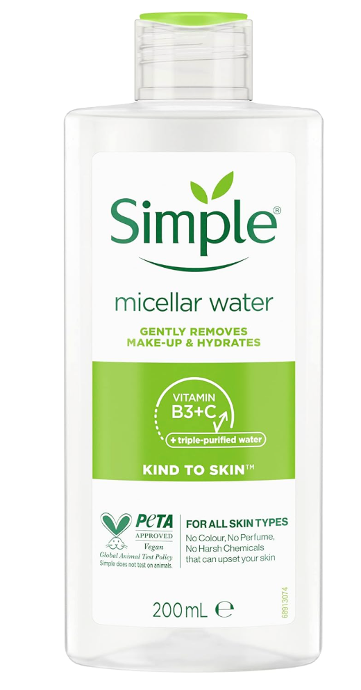 Simple Kind to Skin Micellar Cleansing Water 200ml