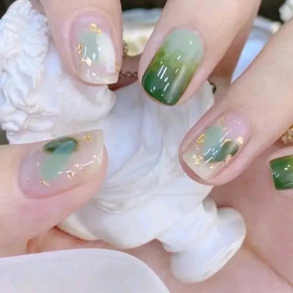 Vibrant Mint Green Nail Art M UKRABBIT ESSENTIAL